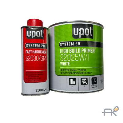 Грунт UPOL 5+1 HIGH BUILD(S2025-W1) 1л белый